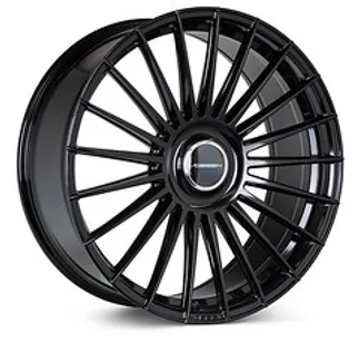Vossen HF-8 24X10 - 5X112 - ET5 - DEEP - 66.56 - Gloss Black