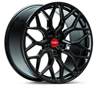 Vossen HF-2 22x10.5 - 5x130 - Et20 - Deep -  84.1- Gloss Black