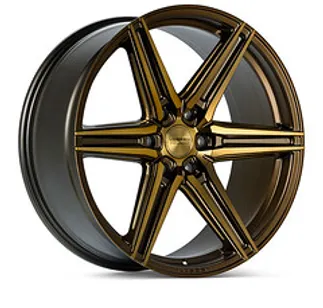 Vossen HF6-2 22x9.5 - 6x139.7 - Et20 - Deep - 106.1- Tinted Matte Bronze