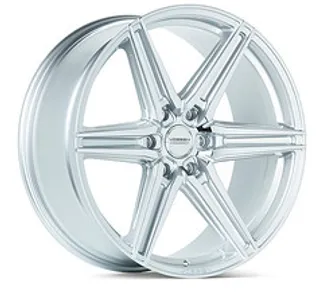 Vossen HF6-2 20x9.5 - 6x139.7 - Et15 - Deep - 106.1- Silver Polished