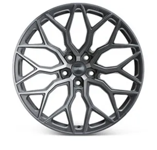 Vossen HF-2 20X9.5 - 5X112 - ET40 - DEEP - 66.56 - Tinted Matte Gunmetal