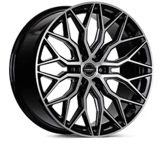 Vossen HF6-3 20x9.5 - 6x139.7 - Et15 - Deep - 106.1- Brushed Gloss Black