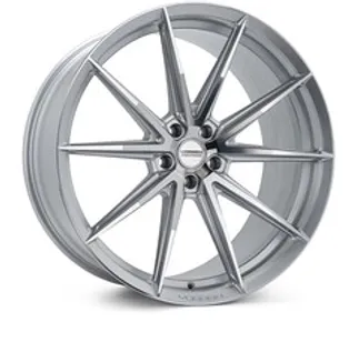 Vossen HFX-2 19x9.5 ET44 (5x112 / 66.5) Deep Face - Silver Polished