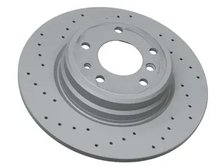 Zimmermann Rear Disc Brake Rotor - 34216757749