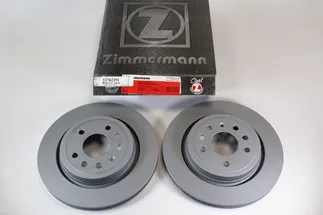 Zimmermann Rear Disc Brake Rotor - 12762291