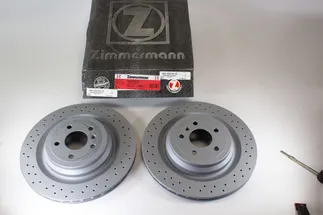 Zimmermann Rear Disc Brake Rotor - 1664230312