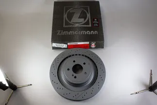 Zimmermann Rear Disc Brake Rotor - 2124230412