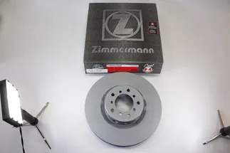 Zimmermann Front Left Disc Brake Rotor - 34112229527