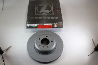 Zimmermann Front Disc Brake Rotor - 34116778647
