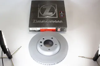 Zimmermann Front Left Disc Brake Rotor - 7L8615301