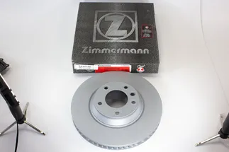 Zimmermann Front Right Disc Brake Rotor - 7L8615302