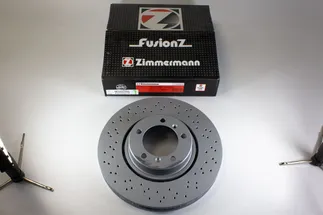 Zimmermann Front Left Disc Brake Rotor - 9P1615301