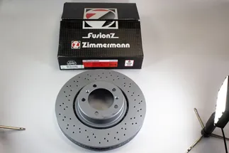 Zimmermann Front Right Disc Brake Rotor - 9P1615302