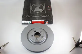 Zimmermann Front Disc Brake Rotor - C2C25337
