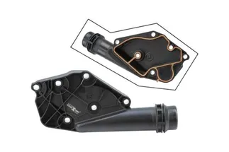 CoolXpert Coolant System Water Neck / Flange / Thermostat Housing Cover - 06E121168B