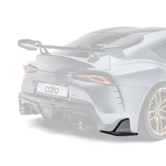 Adro Carbon Rear Bumper Winglet Set For A90 Toyota Supra 