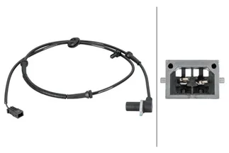 Hella Rear Left ABS Wheel Speed Sensor - 8E0927807G