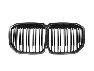 AutoTecknic Dual-Slats Dry Carbon Front Grille For BMW G07 X7 Pre-LCI