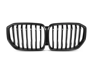 AutoTecknic Replacement Carbon Fiber Front Grilles For BMW G05 X5 (Pre-LCI)