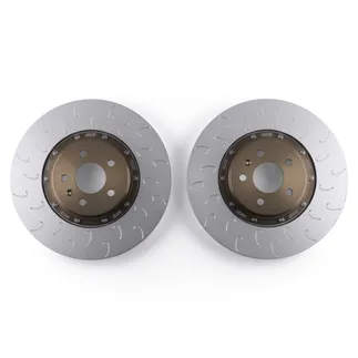 034 2-Piece Floating Front Brake Rotor Upgrade Kit For B10 Audi S5