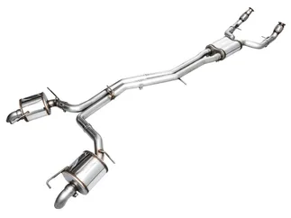 AWE Touring Edition Exhaust For C8 Audi A6/A7 3.0T - Turn Down Tips