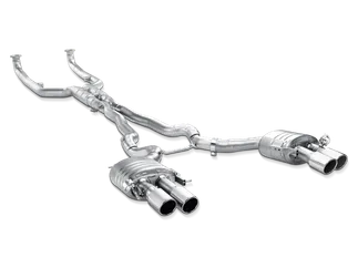 Akrapovic Titanium Evolution Line Catback For F12/F13 BMW M6 - Titanium Tips