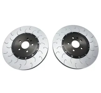 034 2-Piece Floating Front Brake Rotor Upgrade Kit For 8Y Audi RS3