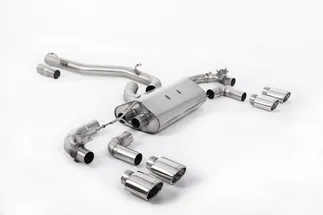 Milltek Non Resonated Valved Catback Exhaust System For VW MK7.5 Golf R