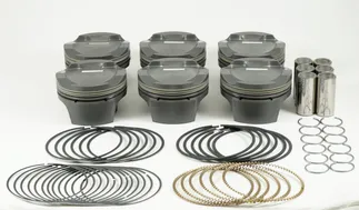 Mahle MS 84.50mm Piston Set BMW N54 3.0L 31.7mm CH 17.2cc 10.3CR Set/6