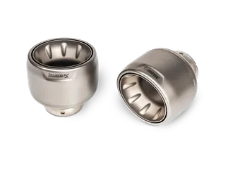 Akrapovic Titanium Tail Pipe Set For 718 Porsche Cayman GT4