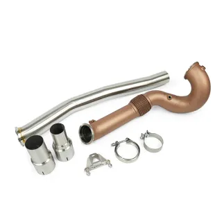 JDY 4" Catted Downpipe For VW/Audi MQB EVO (AWD)