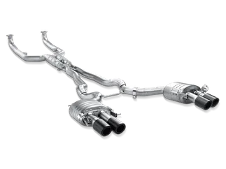 Akrapovic Titanium Evolution Line Catback For F12 F13 BMW M6 - Carbon Tips