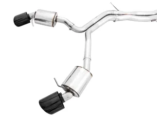 AWE Touring Exhaust for Audi B9 RS5 Sportback - Diamond Black RS Tips