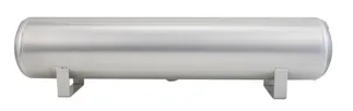 Air Lift 4 Gal Alum Tank - (2) 1/4in (2) 3/8in End Ports & 1/4in Drain Port - 11955
