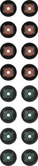 Victor Reinz Intake and Exhaust Engine Valve Stem Oil Seal Set - VSS204PT