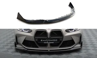 Maxton Design Front Splitter For G8X BMW M3/M4 - Gloss Black