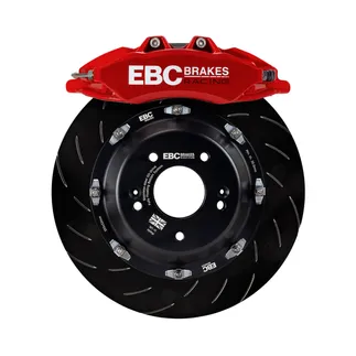 EBC 380mm Front Big Brake Kit For 20-23 VW Golf R - Red Apollo 6 Calipers