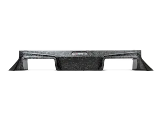Akrapovic Chopped Carbon Fiber Rear Diffuser For G87 BMW M2 Coupe - Matte
