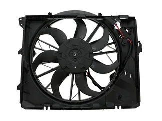 TYC Dual Radiator and Condenser Fan Assembly - 17117590699