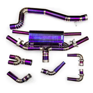 JDY Titanium Catback Exhaust For F3 Audi RSQ3 2.5TFSI