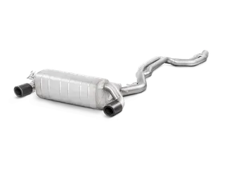 Akrapovic SS Evolution Line Cat Back For F20 BMW M140i - Carbon Tips (Req. Link Pipe)