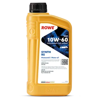 ROWE Hightec SYNTH RS SAE 10W-60 Motor Oil - 20070