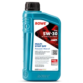 ROWE Hightec Multi SYNT DPF SAE 5W-30 Motor Oil - 20125