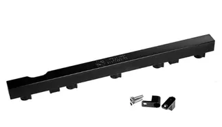 IE CYL fuel rail. Black finish. For 2.5L MK5/6 5