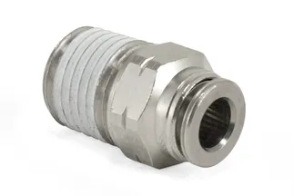 Air Lift Straight- Male 1/4in Npt X 1/4in Tube - 21807