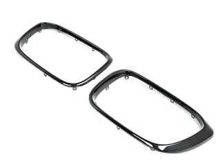 AutoTecknic Replacement Dry Carbon Grille Surrounds For BMW G0X X3/X4 Pre-LCI (18-21)