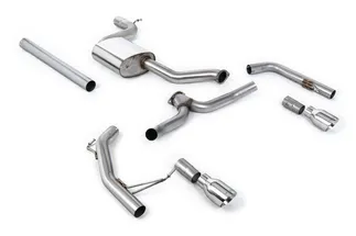 Milltek Non-Resonated Catback Exhaust System For VW MK7 Jetta GLI