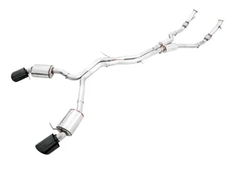 AWE Touring Exhaust for Audi B9 RS5 Coupe - Diamond Black RS Tips