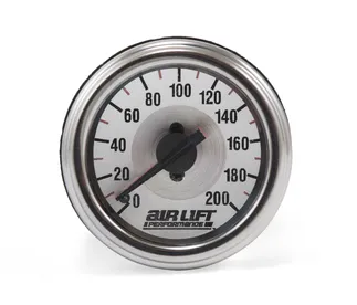 Air Lift Dual Needle Gauge-200 PSI - 26228