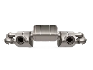 Akrapovic Titanium Race Slip-On Line For Porsche Cayman GT4 (718) - (Req. Tips)